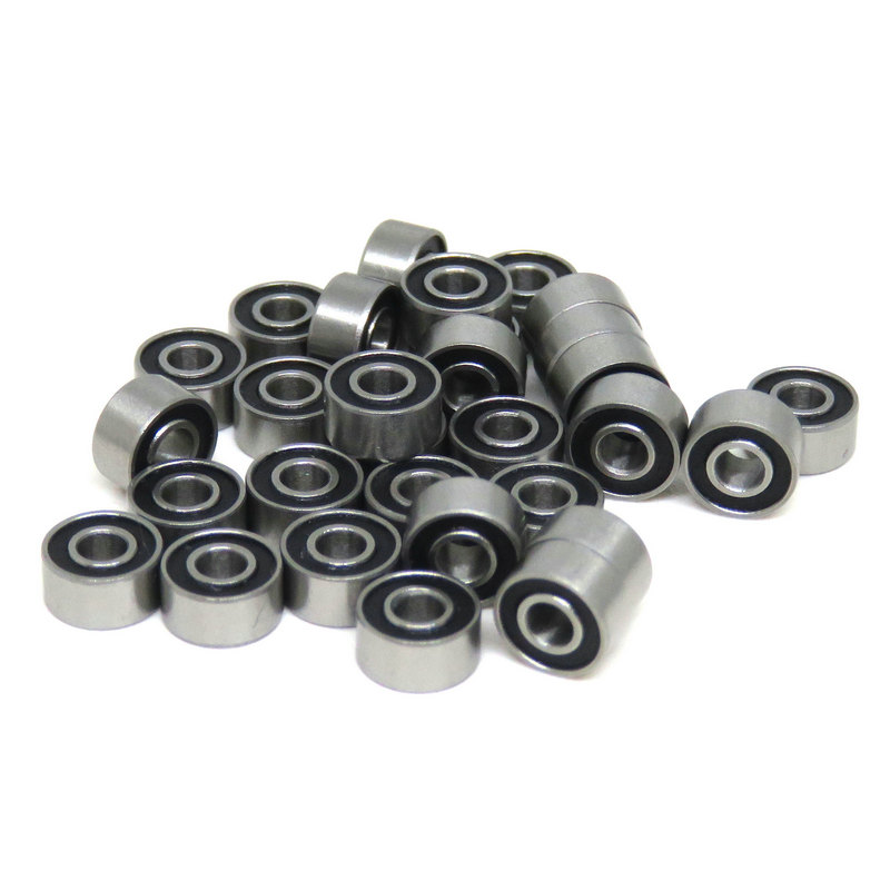 SMR52-2RS Rustproof Rubber Seals Bearings 2x5x2.5 stainless steel miniature ball bearing SMR52 2RS ABEC-5